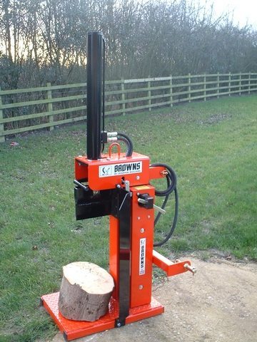 Timber & forestry equipment - Browns hydraulic log splitter
