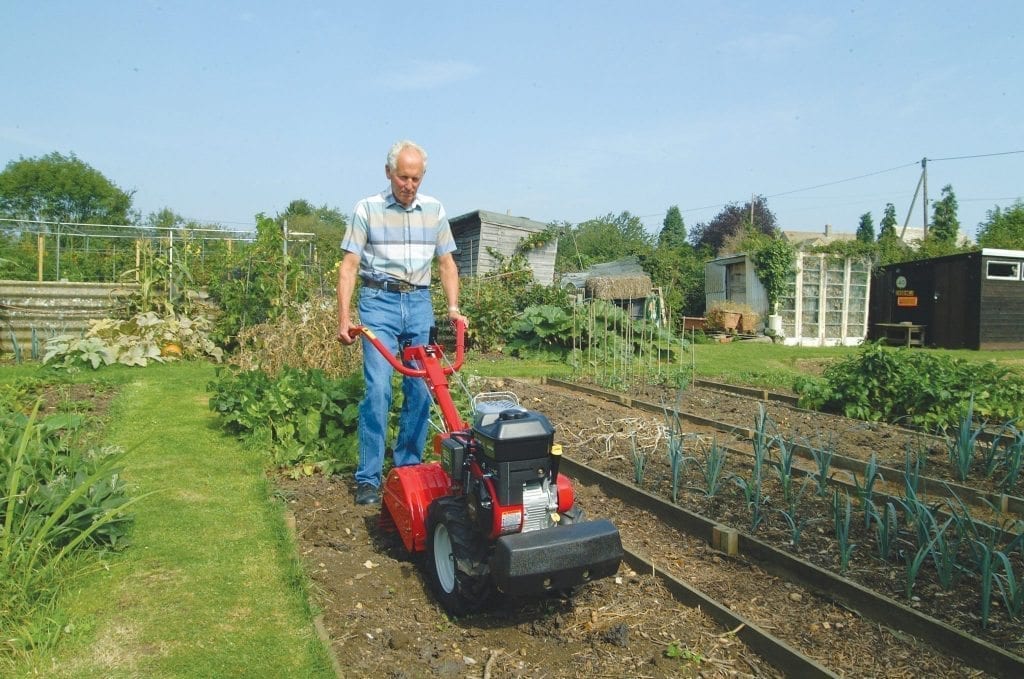 Garden machinery hire sale