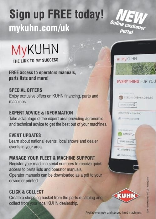 Kuhn launch new online customer portal