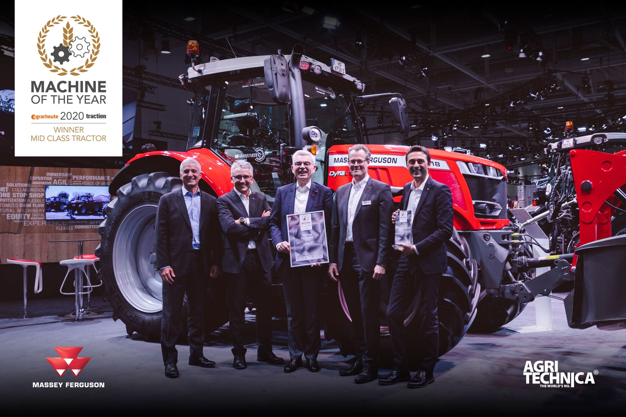 MF 6700 S awarded Machine of the Year 2020