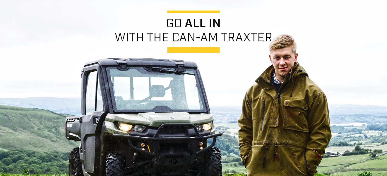 The Can-Am Traxter is all you need when it Can-Am Traxter All In Offer