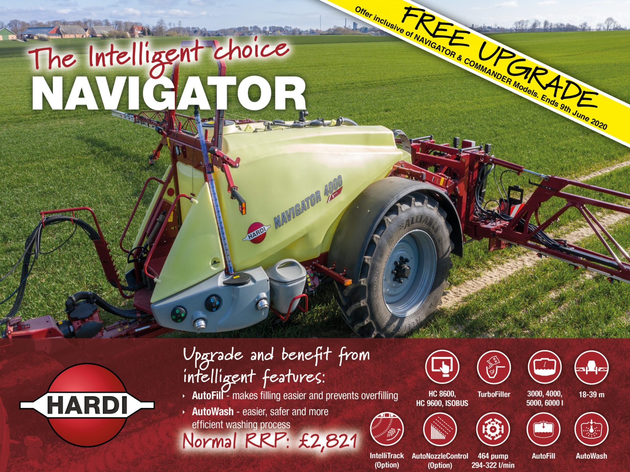 Hardi Navigator - Free Upgrade