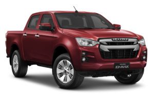 DL20-Double-Cab-Spinel-Red-Studio-Shot_DL20-Double-Cab-Spinel-Red-Front-3QTR_3875 Isuzu New Stock & Current Offers