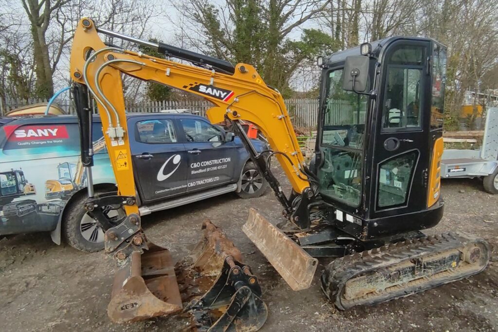 SANY SY26U MINI EXCAVATOR