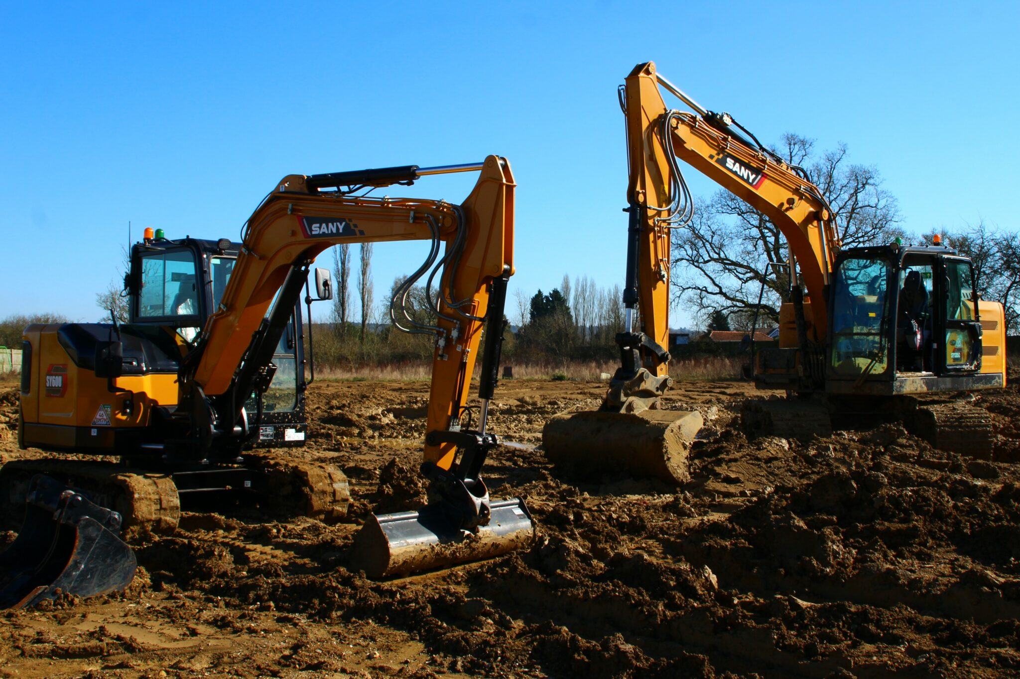 0% FINANCE FOR 12 MONTHS ON SANY EXCAVATORS