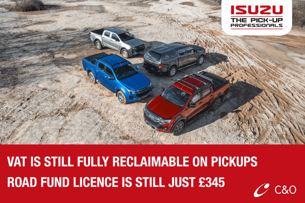 VAT Is Still FULLY Reclaimable On Pickups