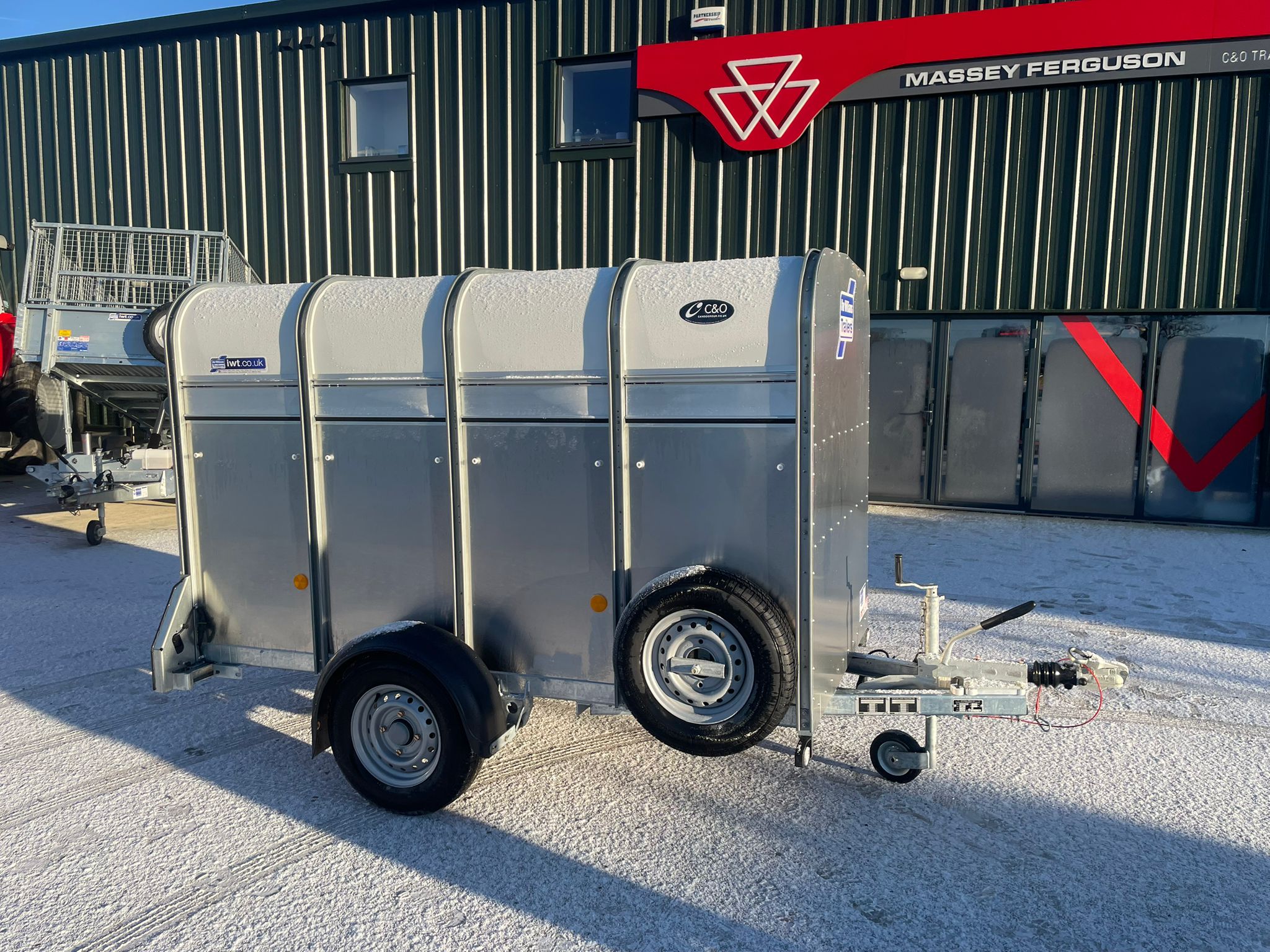 Ifor Williams P8G 8'X4'X5' Livestock trailer - C&O